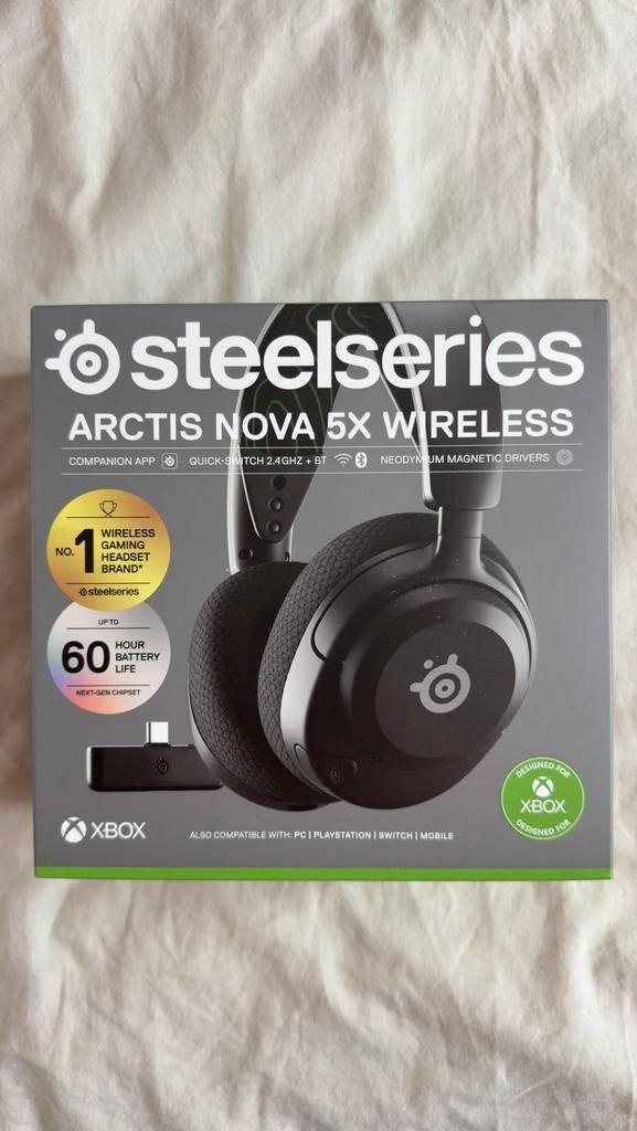 Wireles Headset, Computers en Software, Headsets, Zo goed als nieuw, Over-ear, Draadloos, Gaming headset, Inklapbare microfoon