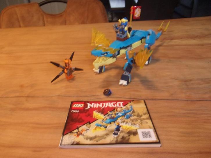 Lego Ninjago 71760-1 Jay's Thunder Dragon EVO uit 2022, Kinderen en Baby's, Speelgoed | Duplo en Lego, Gebruikt, Lego, Complete set