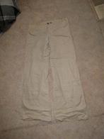 Linnen broek WATCHER mt M (op foto nog niet gestreken), Kleding | Dames, Beige, Lang, Gedragen, Ophalen