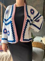 Gehaakt vest grannysquare, Kleding | Dames, Truien en Vesten, Ophalen of Verzenden, Nieuw, Maat 38/40 (M), Wit
