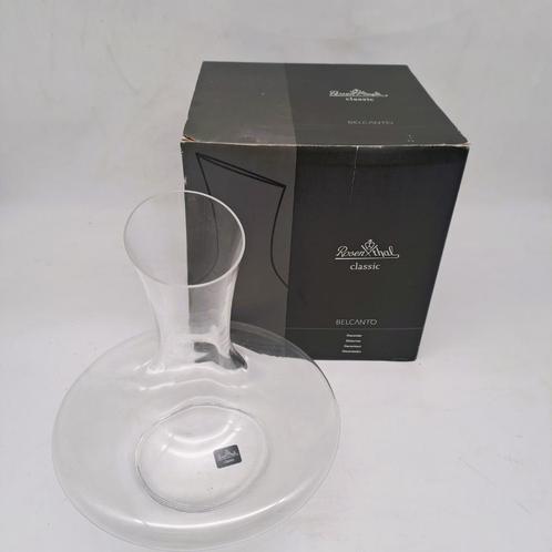 Rosenthal glazen decanteerkaraf – model Classic, Huis en Inrichting, Keuken | Keukenbenodigdheden, Zo goed als nieuw, Ophalen of Verzenden
