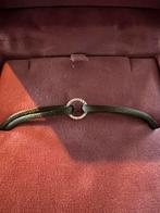 Just Franky Iconic Round Diamant Satijnkoord Armband, Sieraden, Tassen en Uiterlijk, Nieuw, Ophalen of Verzenden, Met edelsteen