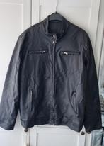 Nep leren mannenjas nieuw, Kleding | Heren, Jassen | Zomer, Ophalen of Verzenden, Nieuw, Zwart