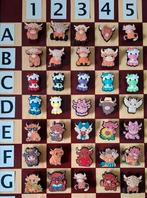 8 : Hooglanders & Koeien Schoenbedels Pins voor de Crocs, Ophalen of Verzenden, Buitenland