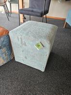 Hocker poef By'Boo vintage blauw, Huis en Inrichting, Banken | Voetenbanken en Poefen, Ophalen of Verzenden, Nieuw, Minder dan 50 cm