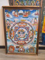 Antieke thangka, Antiek en Kunst, Ophalen of Verzenden