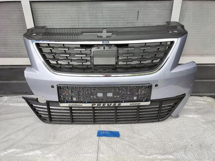 SEAT ALHAMBRA II GRILLE + MIDDENPANEEL, Auto-onderdelen, Overige Auto-onderdelen, Seat, Gebruikt, Ophalen of Verzenden