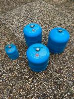 Campinggas tankjes blauw, Caravans en Kamperen, Kampeeraccessoires, Ophalen, Gebruikt