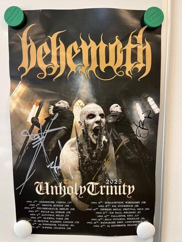 Behemoth VIP pakket Unholy Trinity Tour beschikbaar voor biedingen