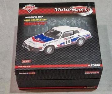 Gorgi Lim.Ed. - Triumph TR7 - 1976 Welsh Rally beschikbaar voor biedingen