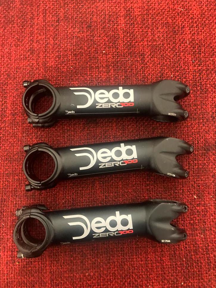 Stuurpennen deda zero 100 maten 120/140mm, Fietsen en Brommers, Fietsonderdelen, Zo goed als nieuw, Racefiets, Stuur, Ophalen of Verzenden