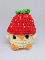 Gehaakte aardbei kuiken en meer, ., Overige typen, Nieuw, Ophalen of Verzenden