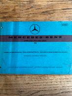 Mercedes 230-250-280-280E.  114  onderdelen boek, Ophalen of Verzenden