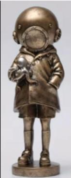 Prachtig Banksy beeldje Deep Sea brons (21cm), Ophalen of Verzenden, Nieuw