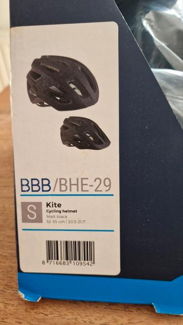 Fiets helm - cycling helmet Matt zwart maat S beschikbaar voor biedingen