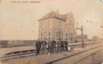 Leimuiden H.E.S.M. Station Fotokaart 1913 Spoorwegen, Verzenden, Voor 1920, Gelopen, Zuid-Holland