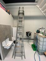 Dirks 3x10 30cm opstap., Ophalen, Gebruikt, Ladder, 4 meter of meer