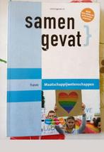 Maatschappijwetenschappen - Samengevat, Boeken, Schoolboeken, Gelezen, ThiemeMeulenhoff, Ophalen of Verzenden, Maatschappijleer