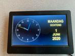 Dementieklok/digitale klok, Ophalen of Verzenden, Gebruikt, Analoog, Wekker of Tafelklok
