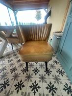Retro leren stoelen, 8 stuks, Ophalen, Gebruikt