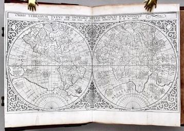 Antieke BIJBEL STATENBIJBEL (1645) Zeldzame PLANCIUS kaarten beschikbaar voor biedingen