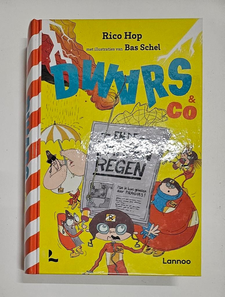 Rico Hop - Dwars & Co en de rampenregen, Fictie algemeen, Ophalen of Verzenden, Zo goed als nieuw, Rico Hop