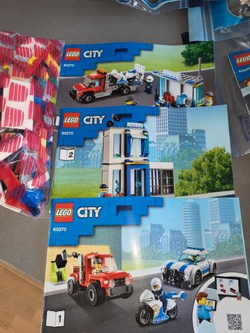 Lego City Politie Sets - Alles in 1 Koop! beschikbaar voor biedingen