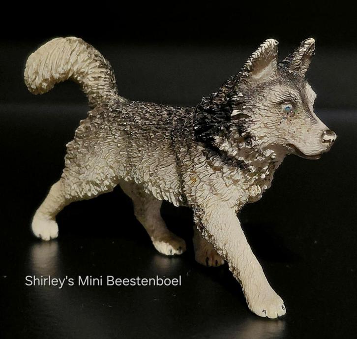 Schleich husky, Verzamelen, Dierenverzamelingen, Zo goed als nieuw, Beeldje of Figuurtje, Hond of Kat, Ophalen of Verzenden