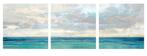 Pjätteryd drieluik, coast/ocean sky, 3x 56x56cm, Huis en Inrichting, 50 tot 75 cm, 125 cm of meer, Ophalen of Verzenden, Zo goed als nieuw