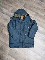 Mooie blauwe airforce winterjas - Maat XXL, Blauw, Overige maten, Ophalen of Verzenden, Zo goed als nieuw