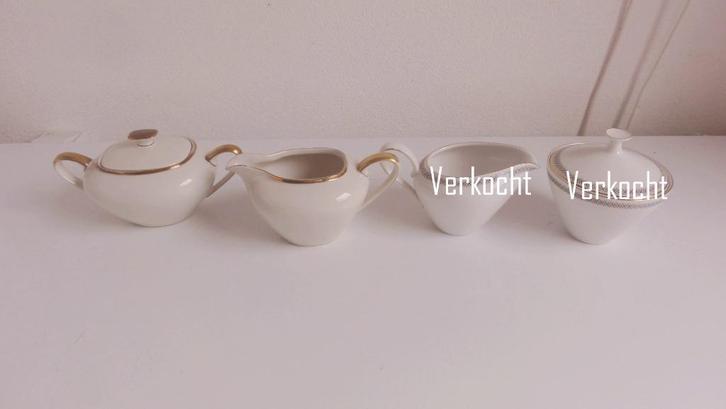 Roomstel, diverse Kronester, Douwe Egberts, Eschenback etc, Huis en Inrichting, Keuken | Servies, Gebruikt, Overige typen, Overige stijlen