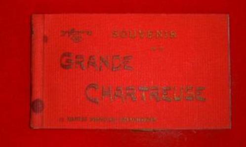 Souvenir de la Grande Chartreuse, 12 cartes postales, Verzamelen, Ansichtkaarten | Buitenland, Ongelopen, Frankrijk, Voor 1920