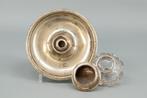 Antiek zilver inktpot Holland 1860 zeldzaam, Ophalen, Zilver