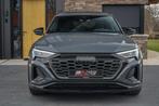 Audi SQ8 e-tron  Quattro 503PK 115KWH RS-Zetels/B&O/HUD/Matr, Automaat, 504 pk, Met garantie (alle), Leder
