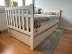 1 persoons bed (breidt uit tot 2 bedden), Huis en Inrichting, Slaapkamer | Bedden, Ophalen, 90 cm, Eenpersoons, Zo goed als nieuw