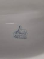 Servies met thee pot+11kop en schotels 3soepterrines gebakst, Gebruikt, Overige typen, Ophalen of Verzenden, Overige stijlen