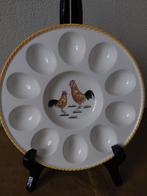 Leuke witte porseleinen eierschaal, Huis en Inrichting, Keuken | Servies, Ophalen of Verzenden, Overige stijlen, Porselein, Schaal of Schalen