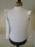 Dames trui wit Drole de Copine maat S ( Z.G.A.N. ), Wit, Ophalen of Verzenden, Zo goed als nieuw, Maat 36 (S)