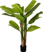 2 x Kunst Bananenboom – Sfeervolle kunstplant, levensecht, Ophalen, Nieuw
