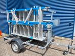 Asc Rolsteiger fiberdeck 10.2 meter werkhoogte op aanhanger, Doe-het-zelf en Verbouw, Steigers, Ophalen, Zo goed als nieuw, Rolsteiger of Kamersteiger