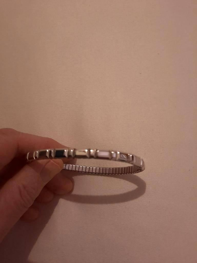 Energetix magneet armband, Sieraden, Tassen en Uiterlijk, Armbanden, Ophalen of Verzenden, Zo goed als nieuw, Zilver, Overige materialen