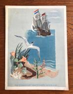 M.s ORANJE Menukaart 1951 (2e Klasse) Stoomvaart Mij., Ophalen of Verzenden, Gebruikt, Motorboot, Kaart, Foto of Prent