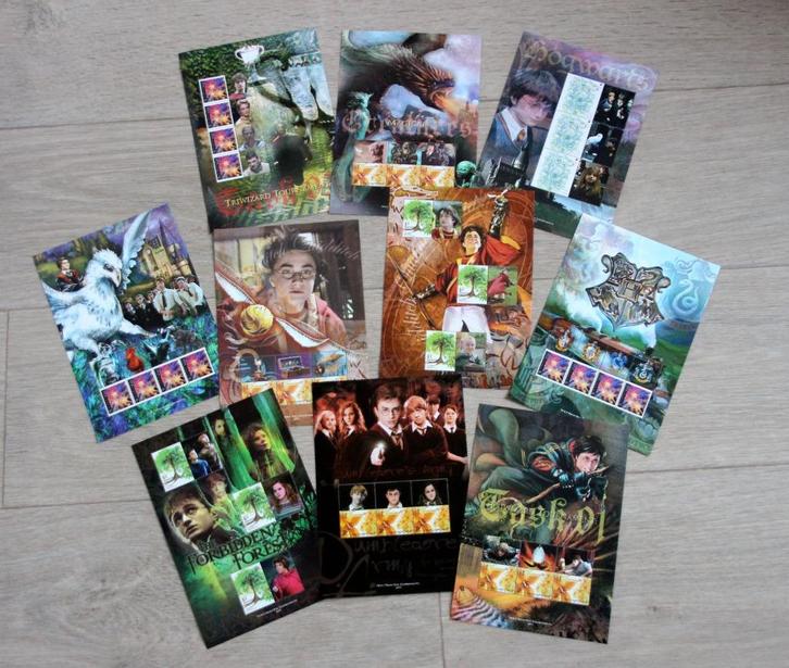 Zeldzaam! 10x XXL blok Singapore Harry Potter MNH, Postzegels en Munten, Postzegels | Thematische zegels, Postfris, Overige thema's