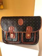POLLINI Pauw vintage bruine leren tas schoudertas CHCS...tas, Sieraden, Tassen en Uiterlijk, Tassen | Damestassen, Ophalen of Verzenden