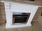 Haard met ombouw, Huis en Inrichting, Haarden, Ophalen, Zo goed als nieuw, Vrijstaande haard, Elektrische haard