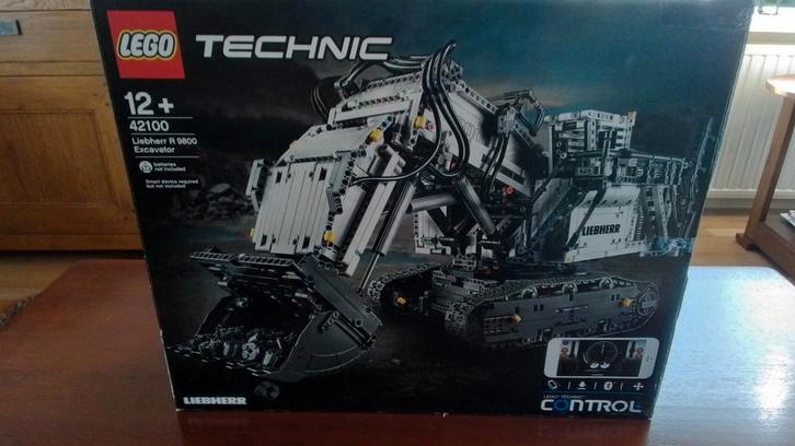 LEGO 42100 Liebherr R9800 Graafmachine - Technic, Hobby en Vrije tijd, Overige Hobby en Vrije tijd, Zo goed als nieuw, Ophalen of Verzenden