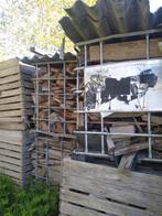 3 IBC kratten met hout, Minder dan 3 m³, Ophalen, Overige houtsoorten, Blokken
