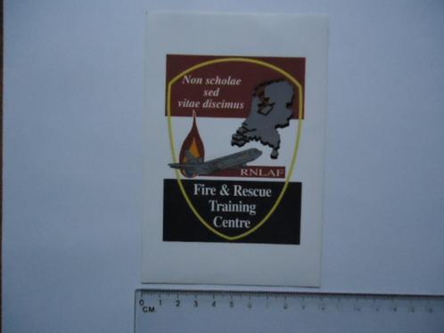 sticker oud RNALF leger vliegtuig training retro airforce NL, Verzamelen, Stickers, Zo goed als nieuw, Bedrijf of Vereniging, Verzenden