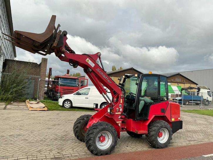2007 Schaffer 5058Z Knikwiellader, Zakelijke goederen, Machines en Bouw | Kranen en Graafmachines, Wiellader of Shovel