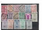 NR 256 BELGIE DIVERSEN SPOORWEG ZEGELS GEBRUIKT, Postzegels en Munten, Postzegels | Europa | België, Ophalen, Gestempeld